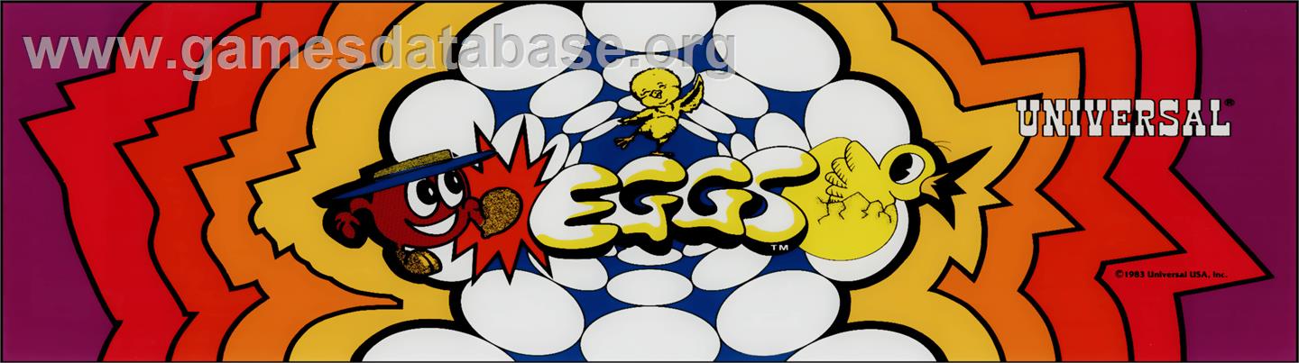 Eggs - Arcade - Artwork - Marquee