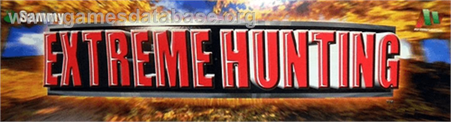Extreme Hunting - Arcade - Artwork - Marquee