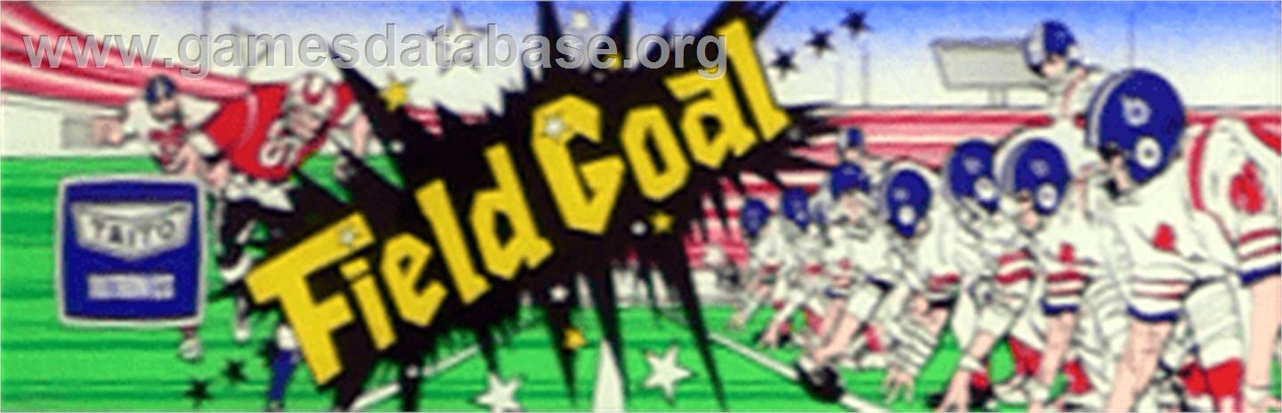 Field Goal - Arcade - Artwork - Marquee