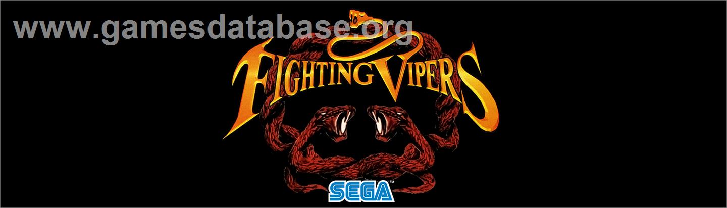Fighting Vipers - Arcade - Artwork - Marquee