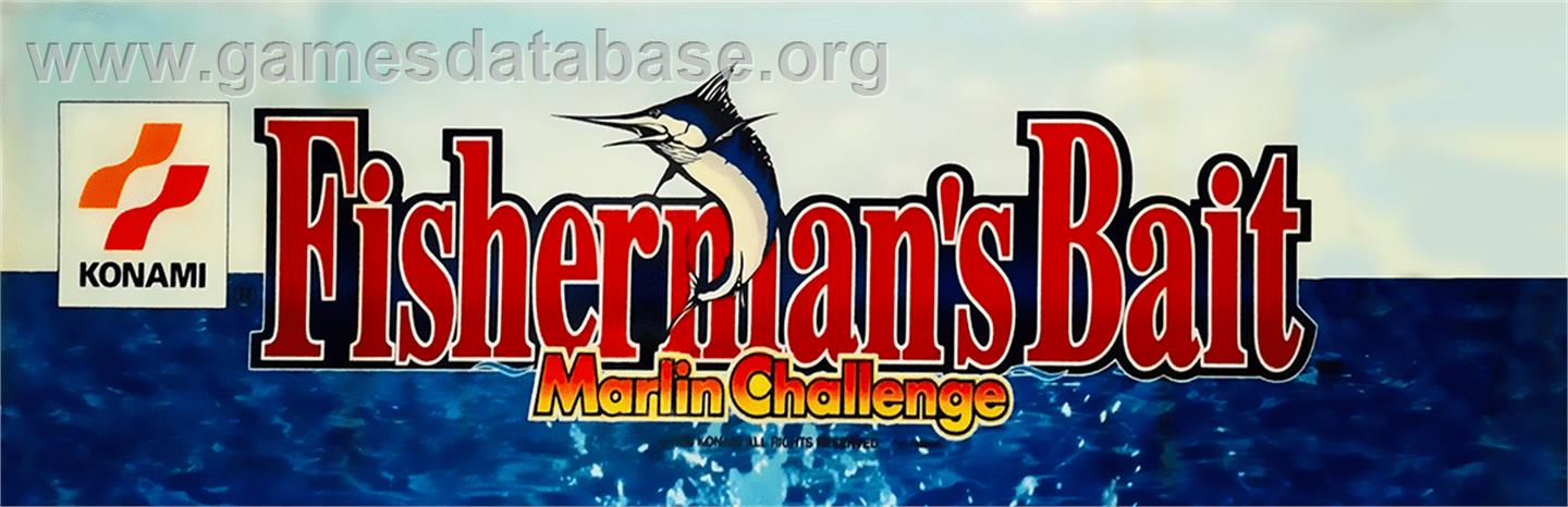 Fisherman's Bait - Marlin Challenge - Arcade - Artwork - Marquee