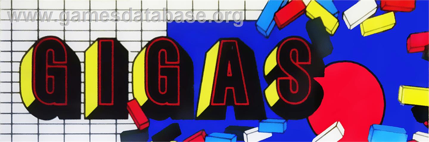 Gigas - Arcade - Artwork - Marquee