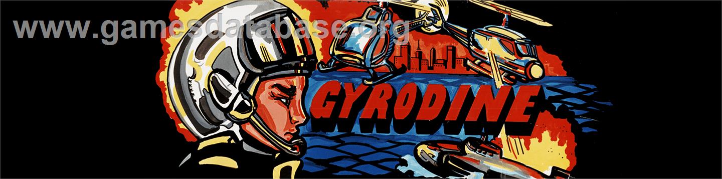Gyrodine - Arcade - Artwork - Marquee