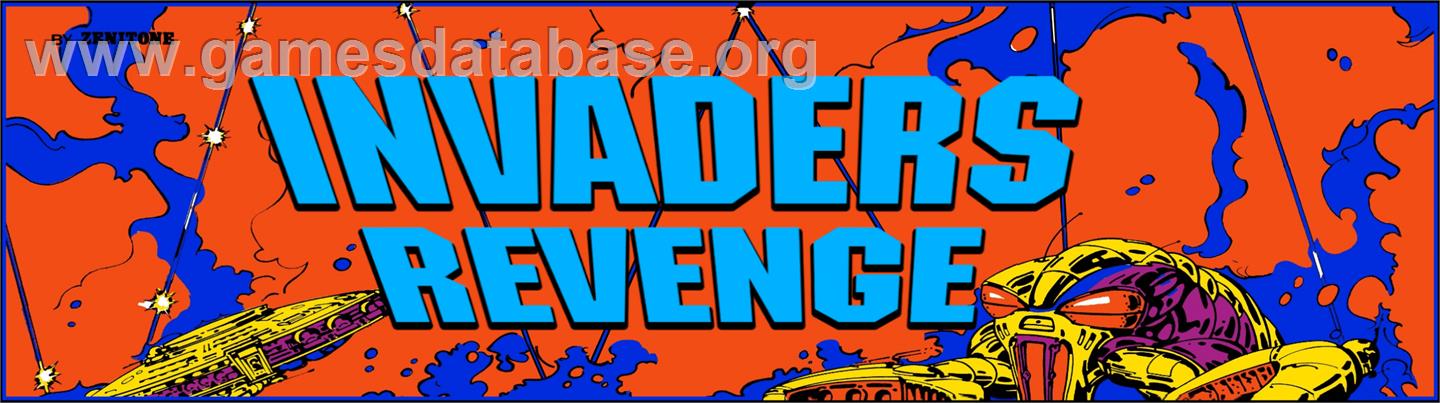 Invader's Revenge - Arcade - Artwork - Marquee