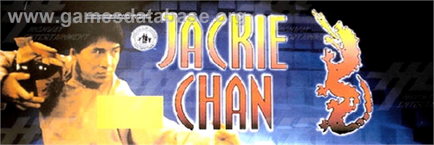 Jackie Chan - The Kung-Fu Master - Arcade - Artwork - Marquee