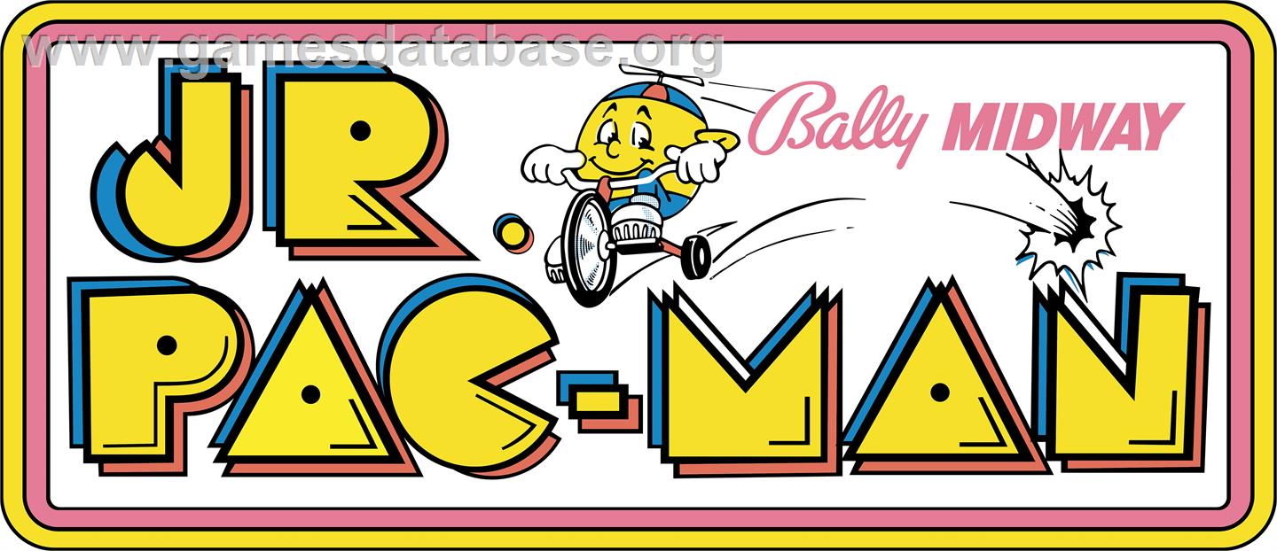 Jr. Pac-Man - Arcade - Artwork - Marquee