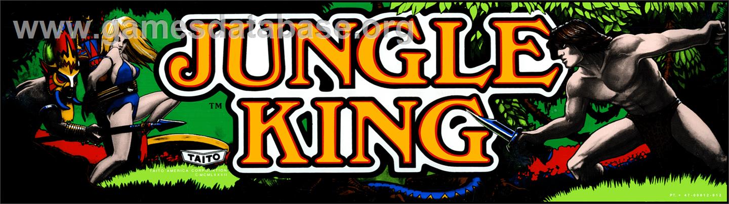Jungle King - Arcade - Artwork - Marquee