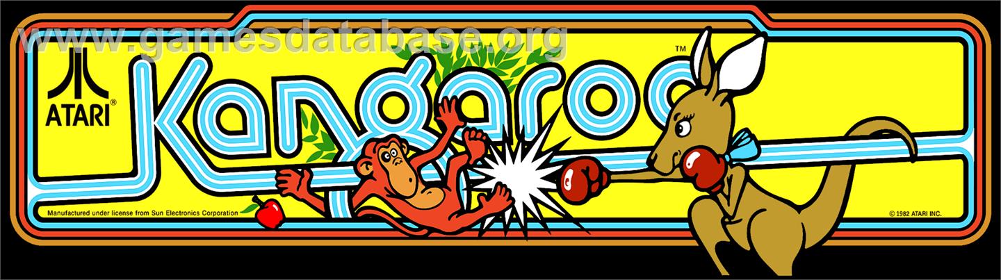 Kangaroo - Arcade - Artwork - Marquee