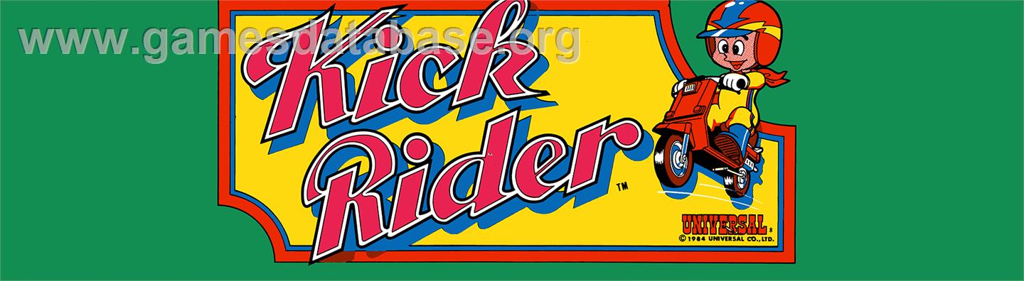 Kick Rider - Arcade - Artwork - Marquee