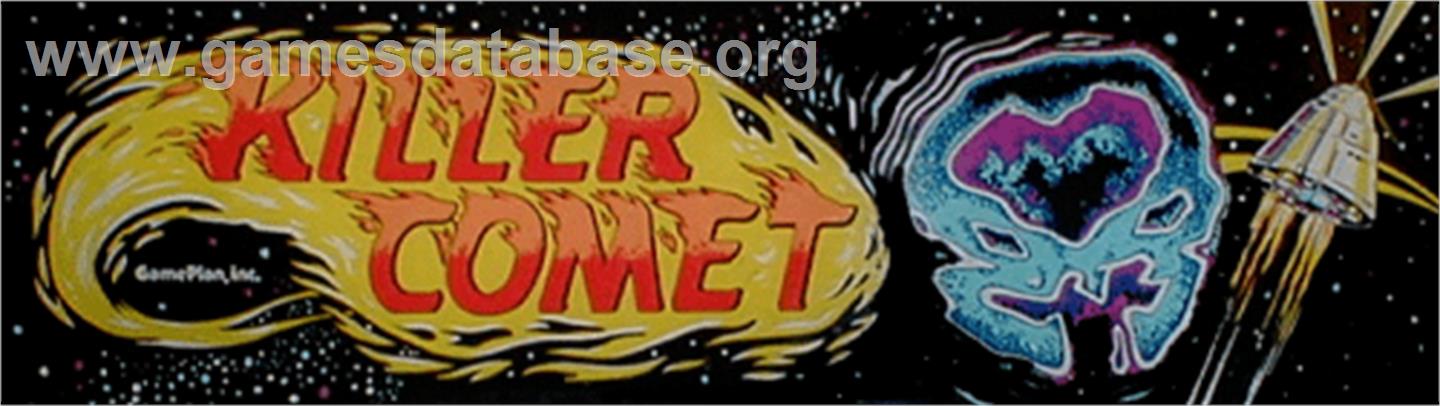 Killer Comet - Arcade - Artwork - Marquee