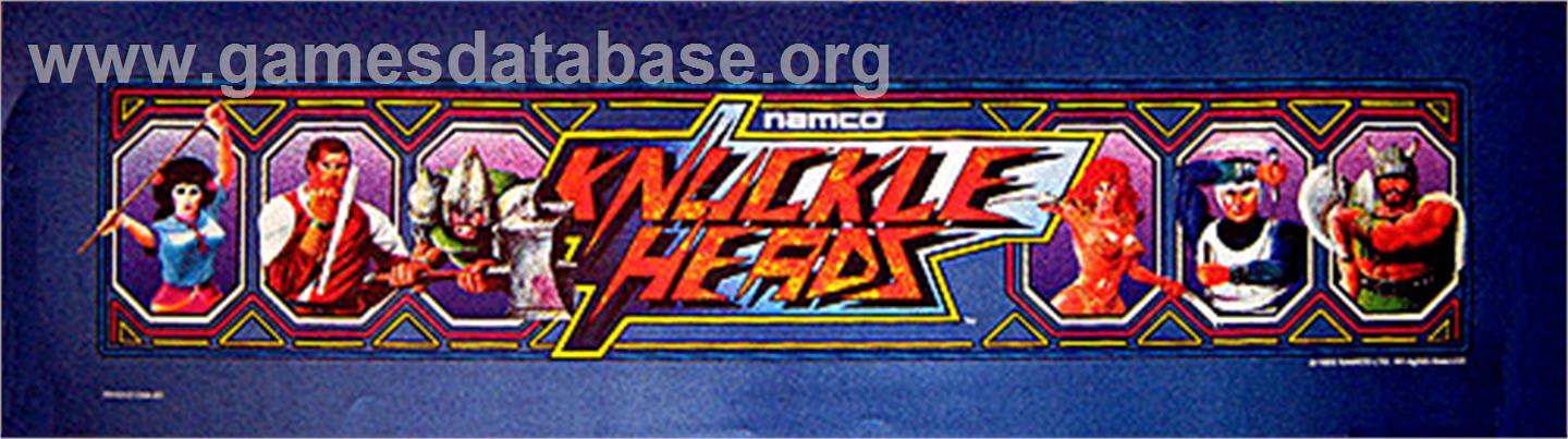 Knuckle Heads - Arcade - Artwork - Marquee