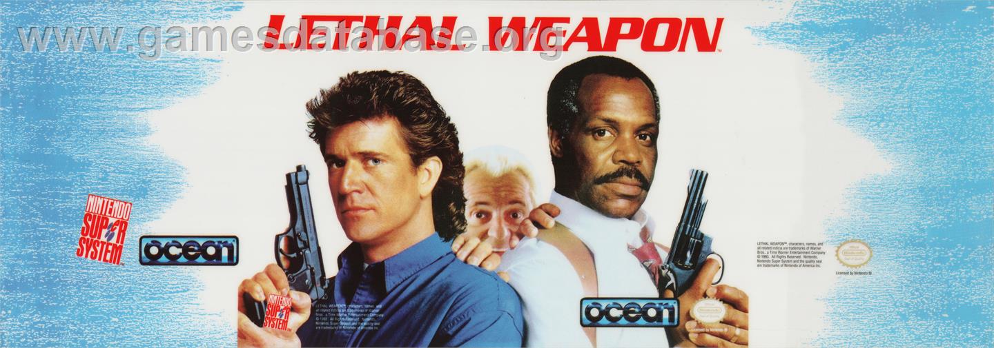 Lethal Weapon - Arcade - Artwork - Marquee