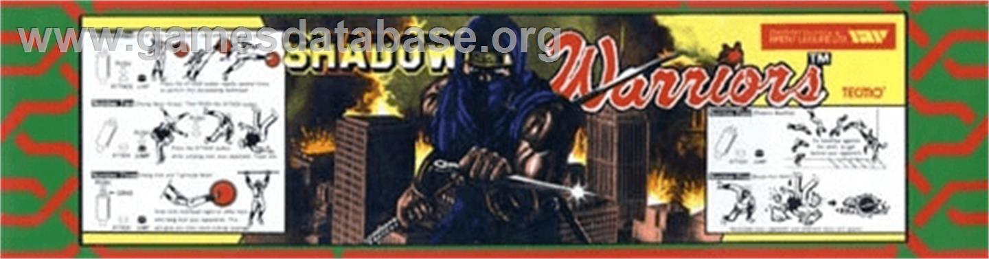 Master Ninja - Arcade - Artwork - Marquee
