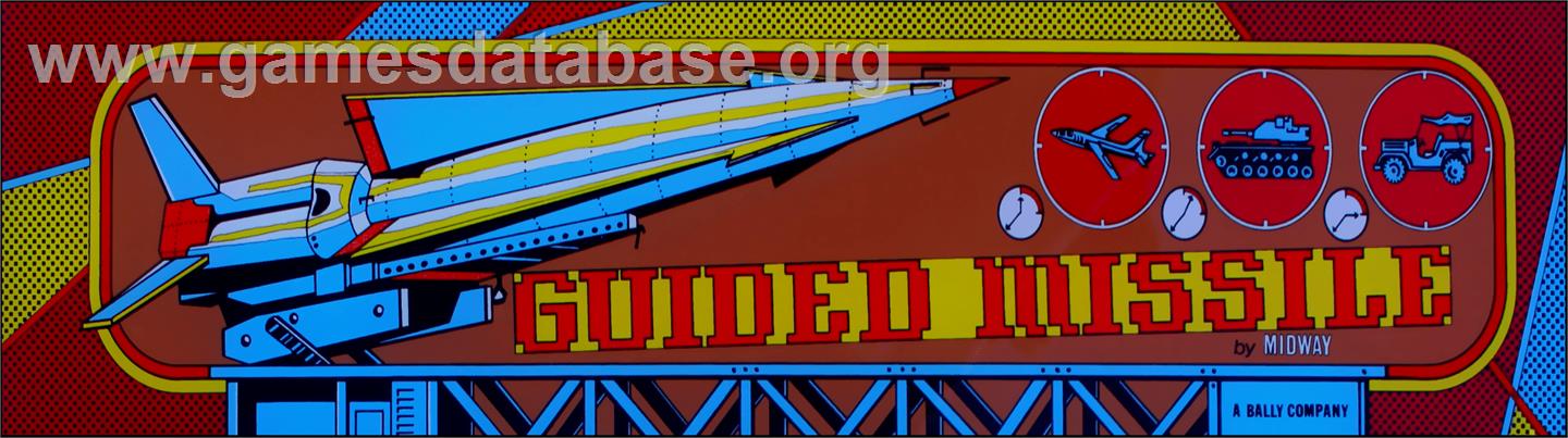Missile X / Guided Missile - Arcade - Artwork - Marquee