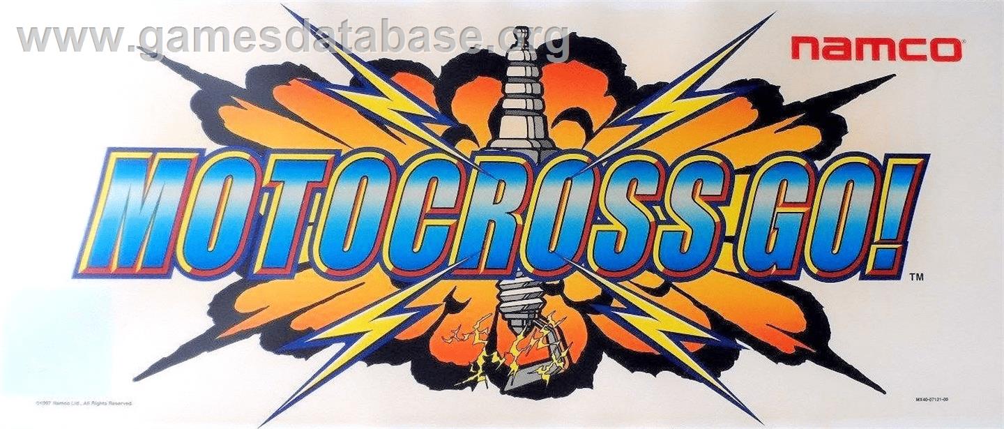 Motocross Go! - Arcade - Artwork - Marquee
