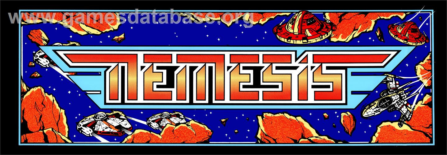 Nemesis - Arcade - Artwork - Marquee