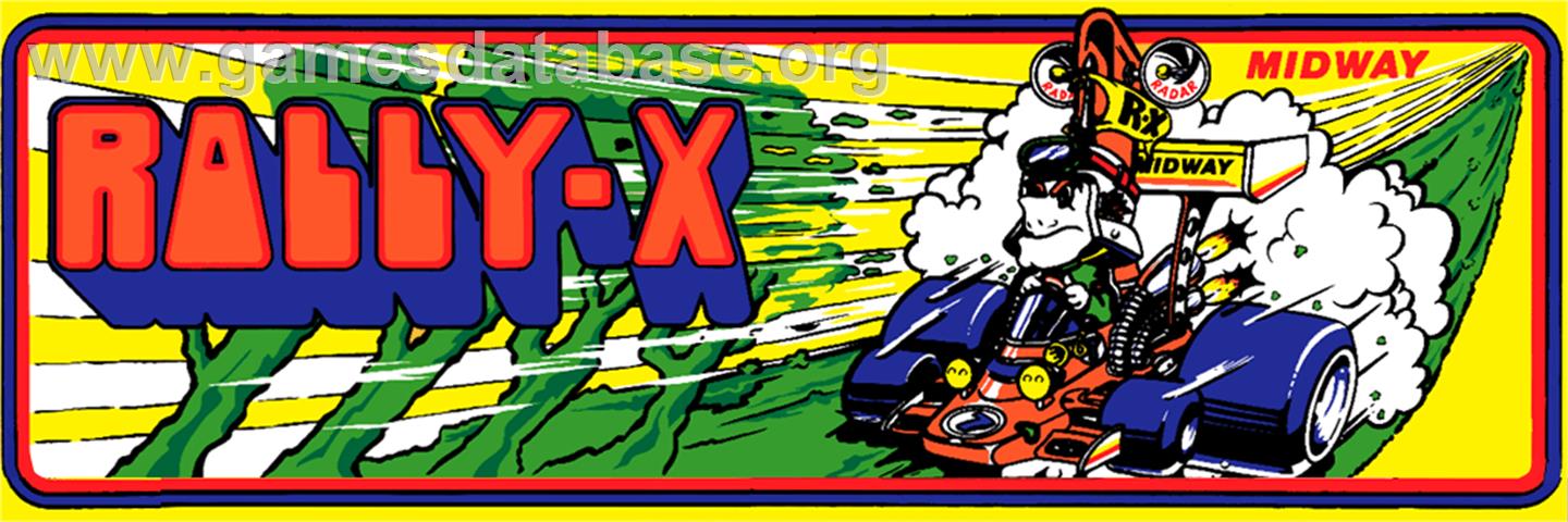 New Rally X - Arcade - Artwork - Marquee