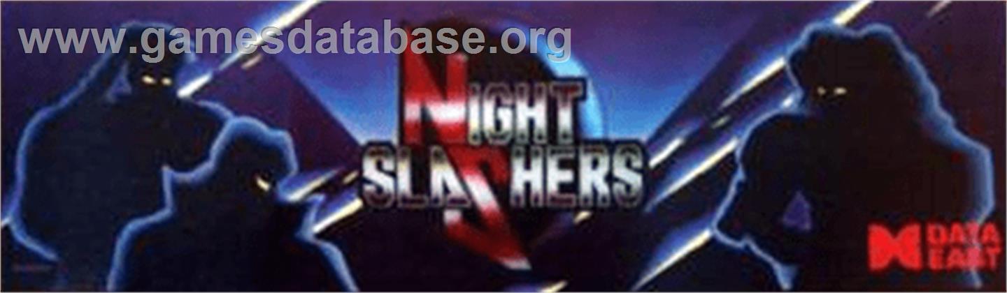 Night Slashers - Arcade - Artwork - Marquee