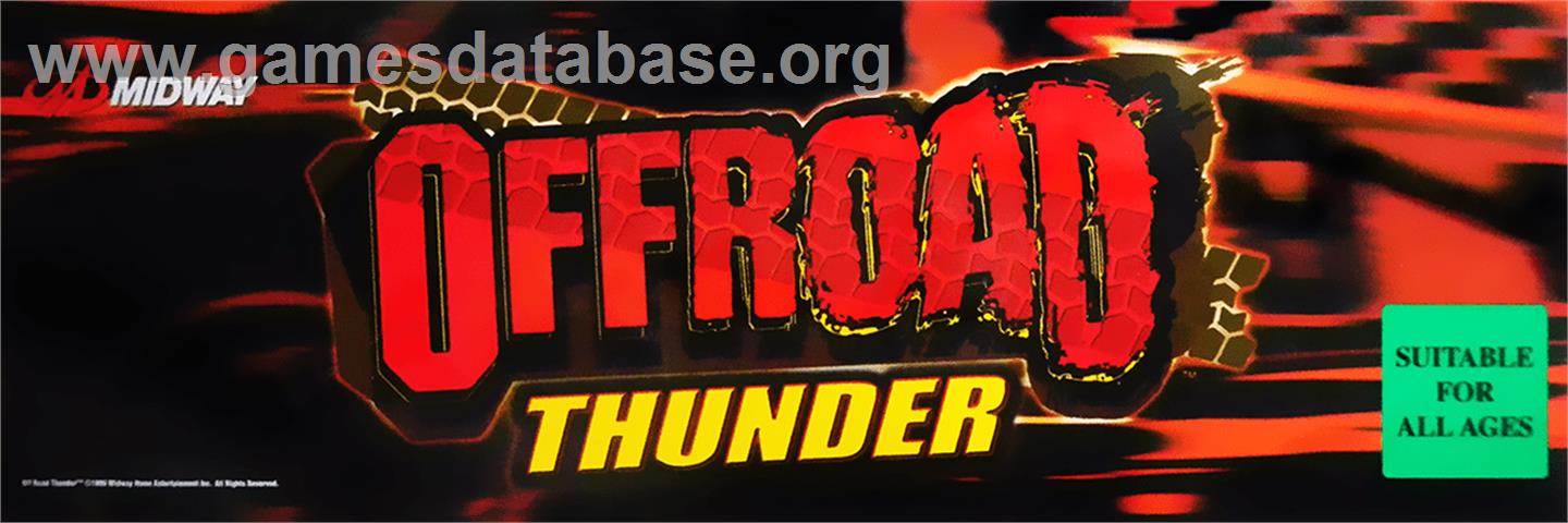 Offroad Thunder - Arcade - Artwork - Marquee