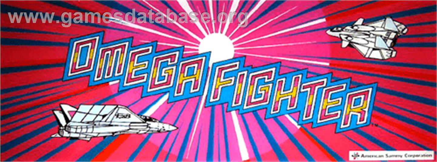 Omega Fighter - Arcade - Artwork - Marquee