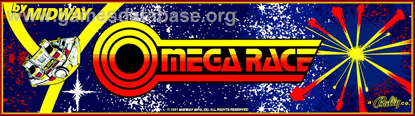 Omega Race - Arcade - Artwork - Marquee