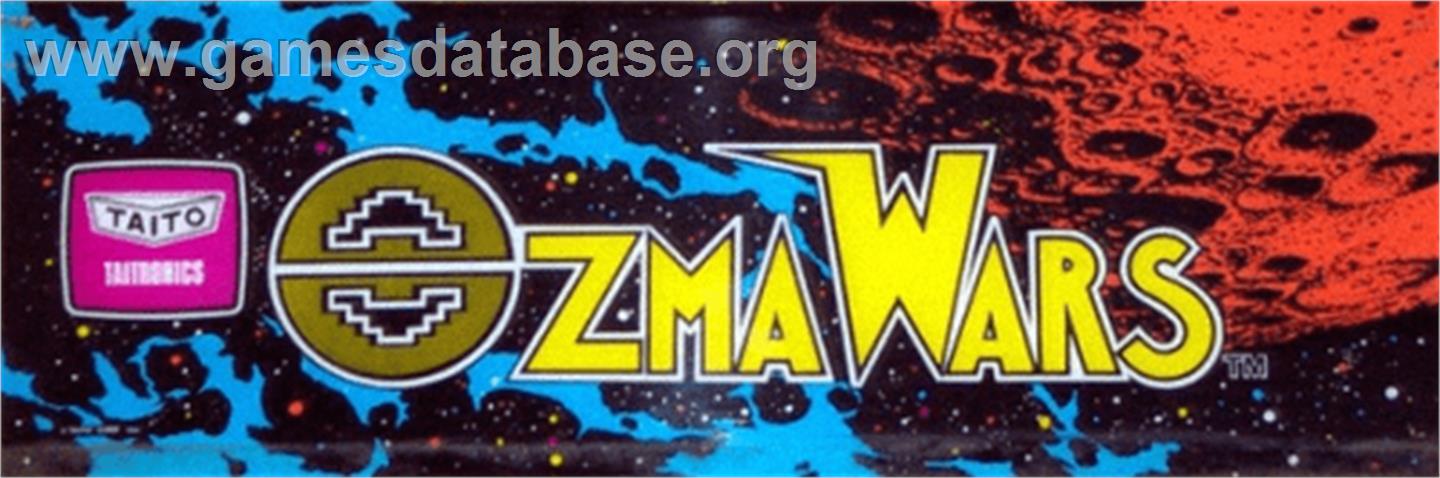 Ozma Wars - Arcade - Artwork - Marquee