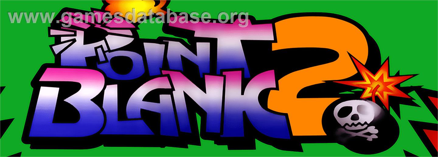Point Blank 2 - Arcade - Artwork - Marquee