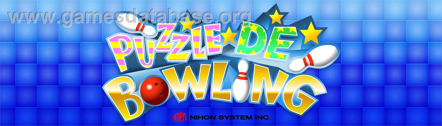 Puzzle De Bowling - Arcade - Artwork - Marquee