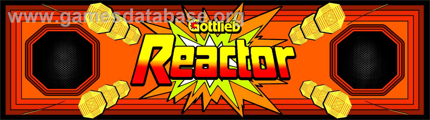 Reactor - Arcade - Artwork - Marquee