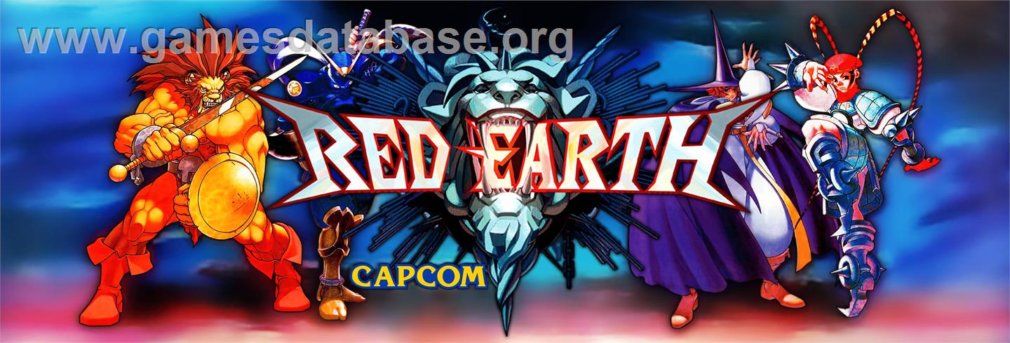 Red Earth - Arcade - Artwork - Marquee
