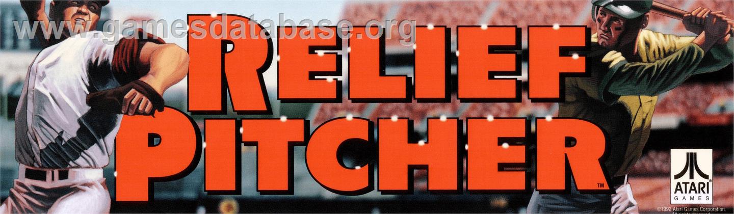Relief Pitcher - Arcade - Artwork - Marquee