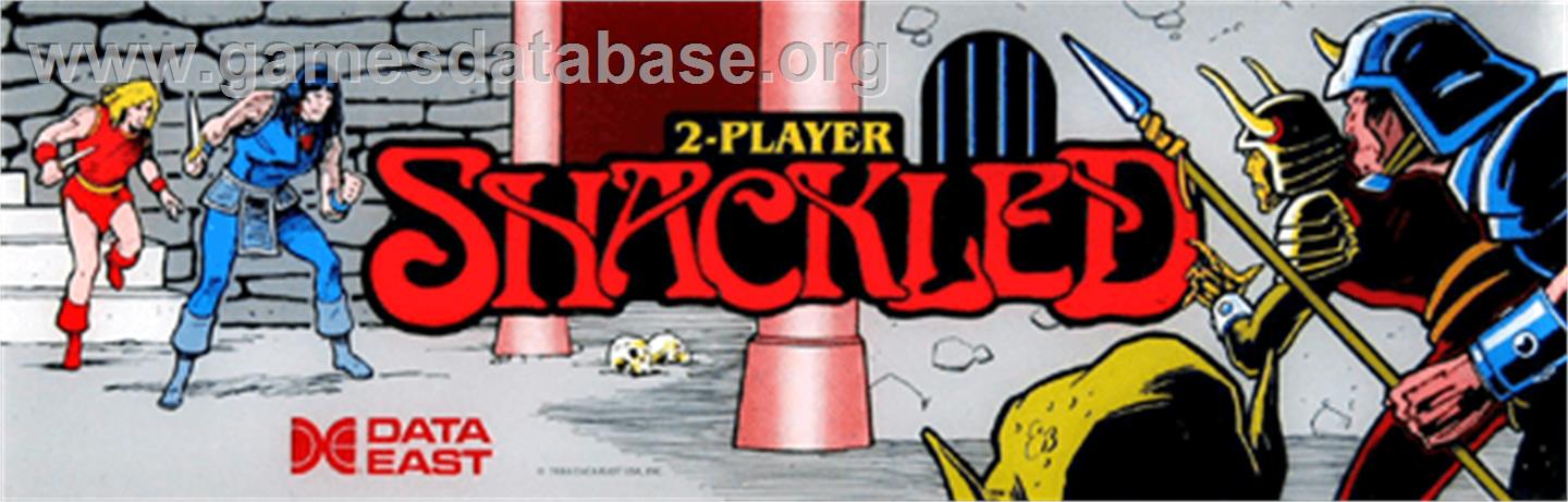 Shackled - Arcade - Artwork - Marquee