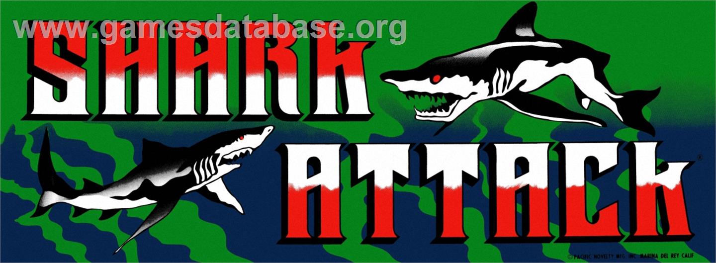 Shark Attack - Arcade - Artwork - Marquee