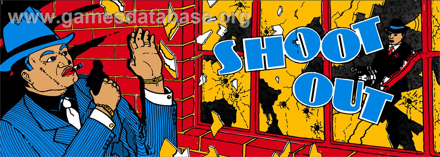 Shoot Out - Arcade - Artwork - Marquee