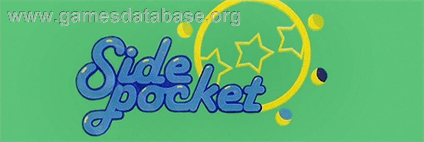 Side Pocket - Arcade - Artwork - Marquee