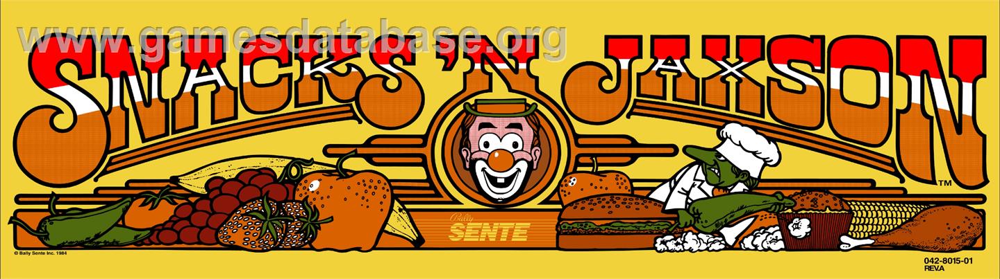 Snacks'n Jaxson - Arcade - Artwork - Marquee