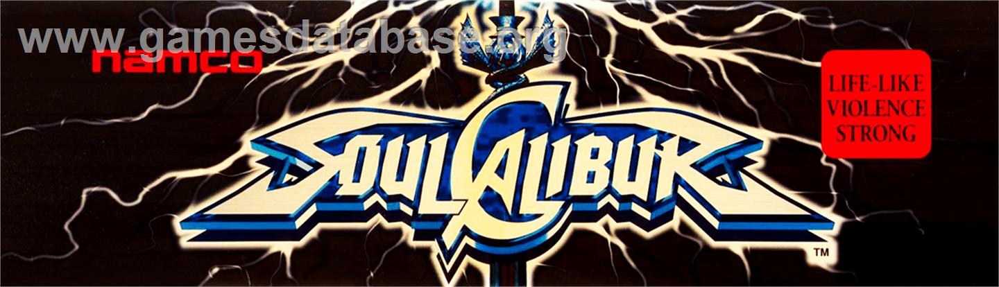 Soul Calibur - Arcade - Artwork - Marquee