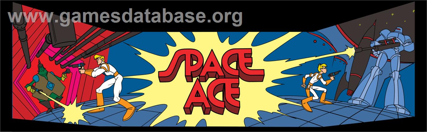Space Ace - Arcade - Artwork - Marquee