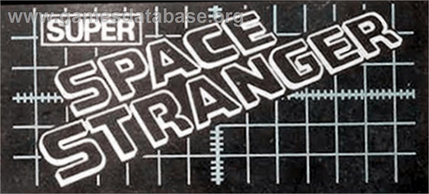 Space Stranger - Arcade - Artwork - Marquee