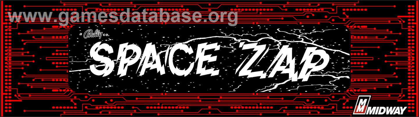 Space Zap - Arcade - Artwork - Marquee