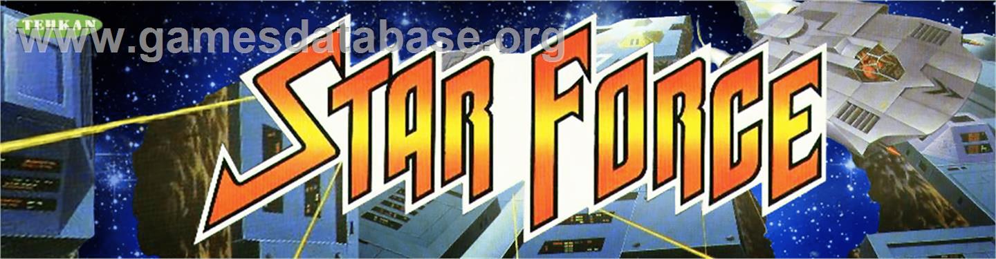 Star Force - Arcade - Artwork - Marquee