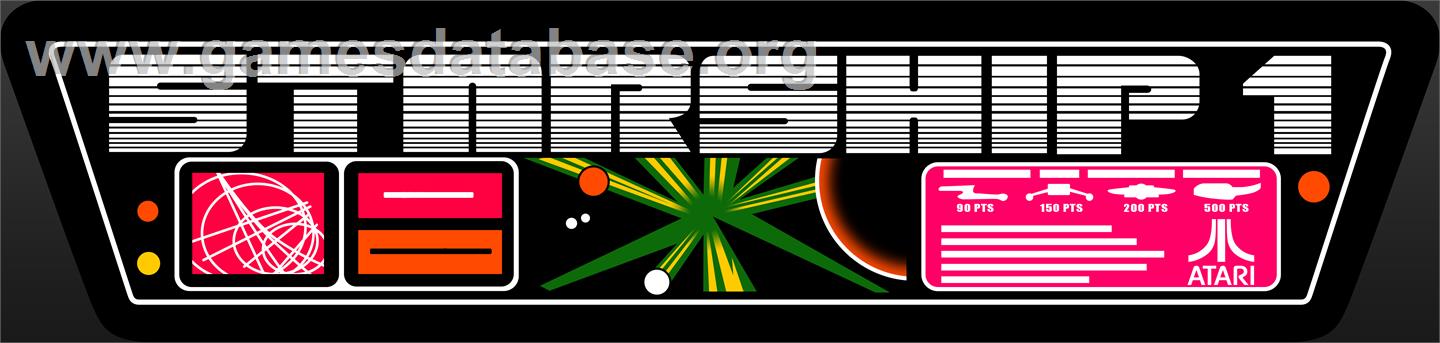 Starship 1 - Arcade - Artwork - Marquee