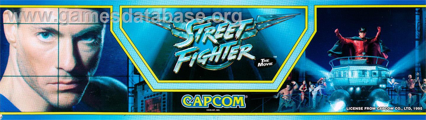 Street Fighter: The Movie - Arcade - Artwork - Marquee