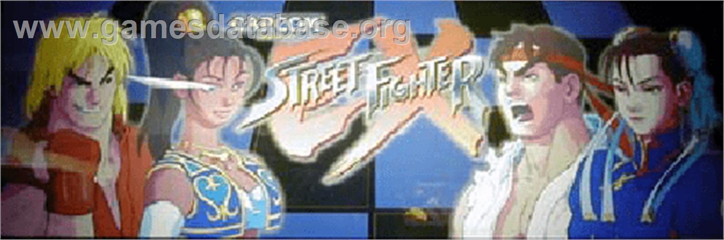 Street Fighter EX - Arcade - Artwork - Marquee