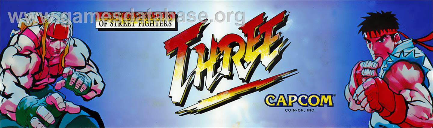 Street Fighter III: New Generation - Arcade - Artwork - Marquee