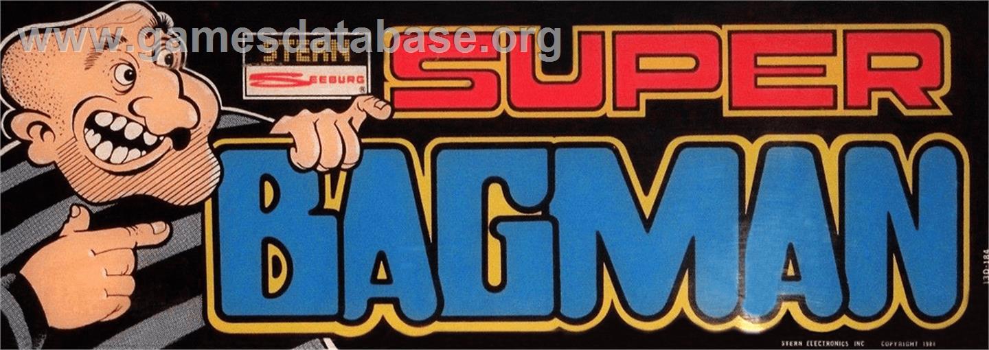 Super Bagman - Arcade - Artwork - Marquee