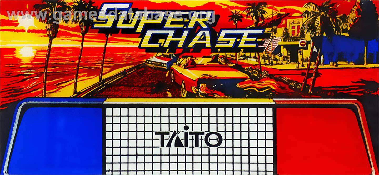 Super Chase - Criminal Termination - Arcade - Artwork - Marquee