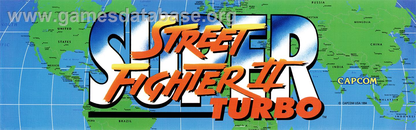 Super Street Fighter II Turbo - Arcade - Artwork - Marquee