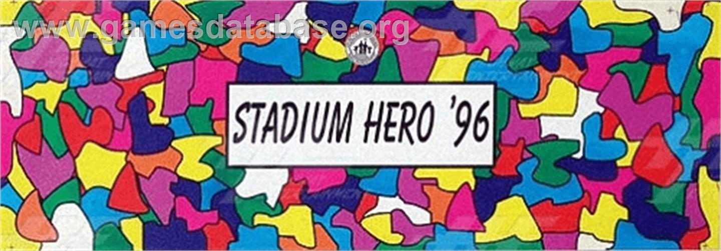 Super World Stadium '96 - Arcade - Artwork - Marquee