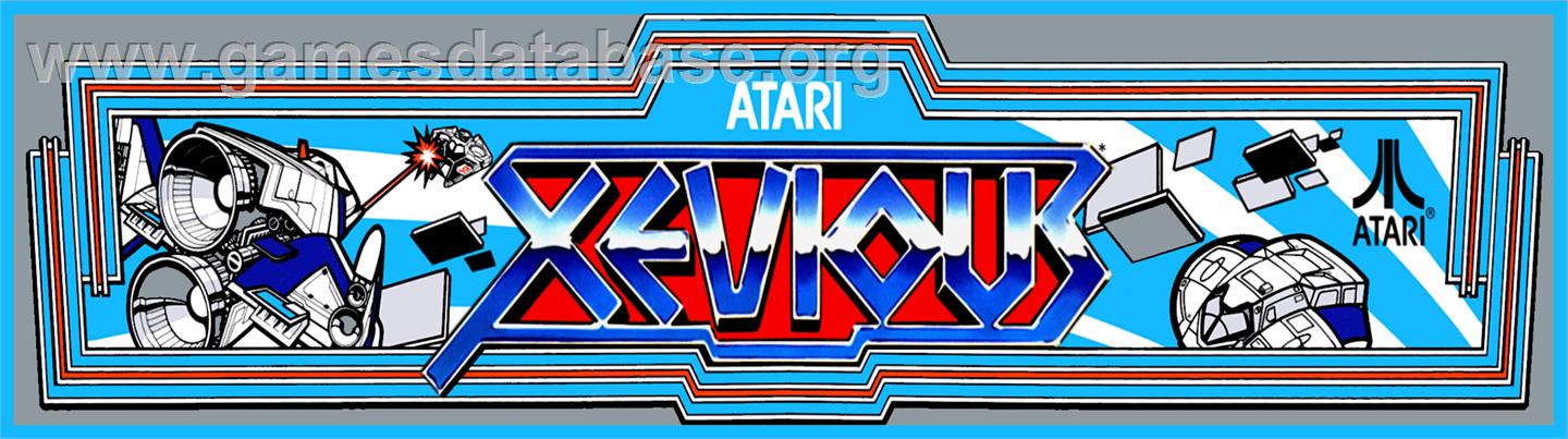 Super Xevious - Arcade - Artwork - Marquee